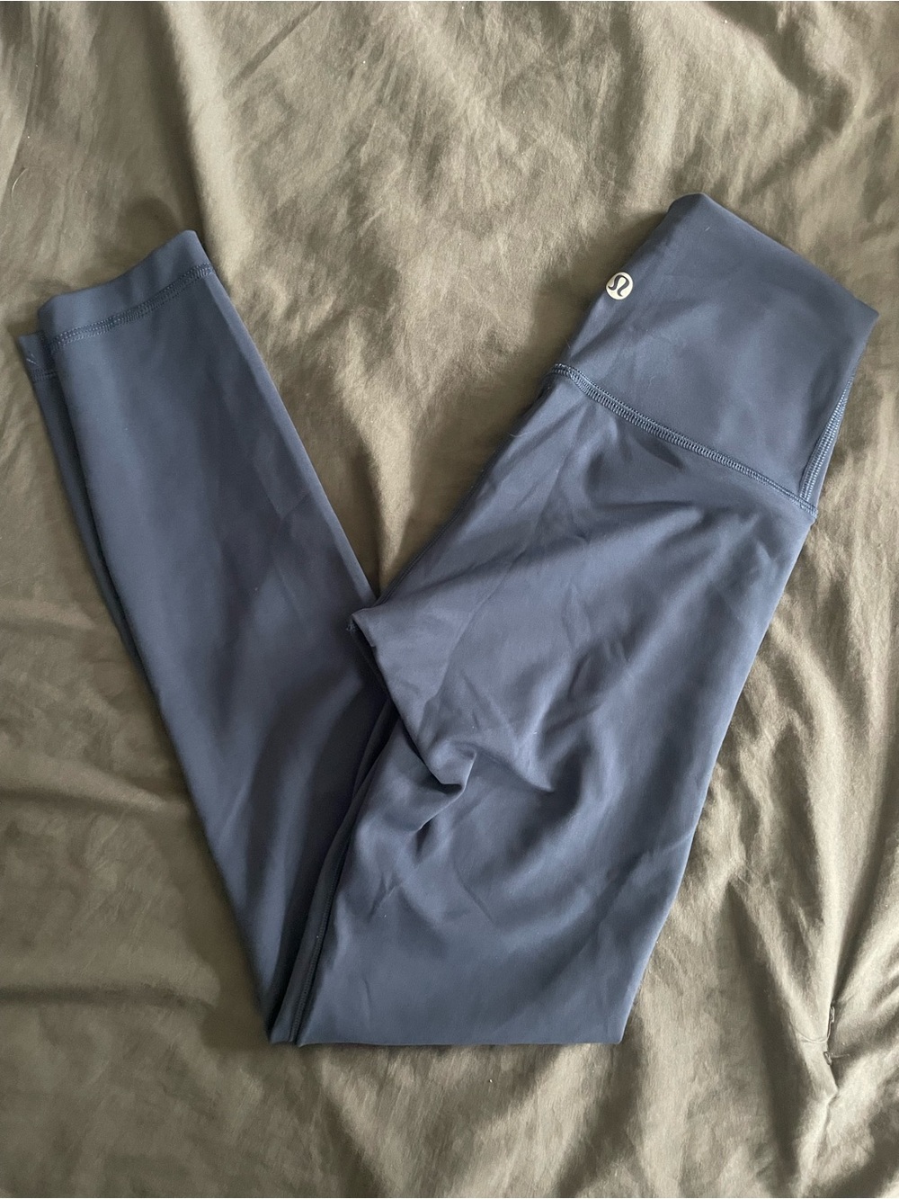 Lululemon Wunder Train High-Rise Tight 25" Blue - Picture 2 of 5